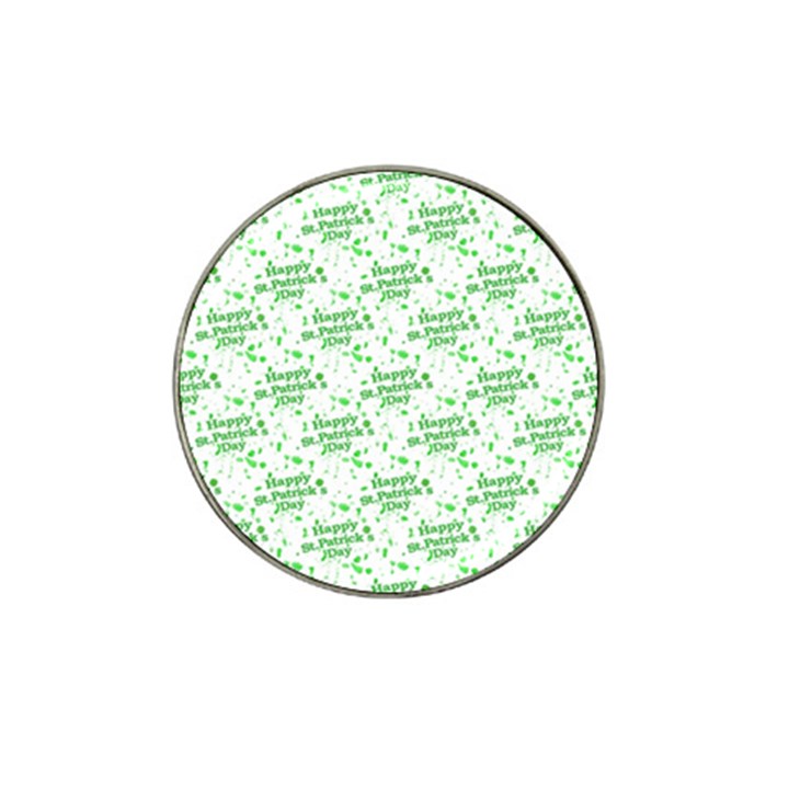 Saint Patrick Motif Pattern Hat Clip Ball Marker (10 pack)