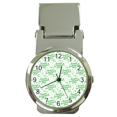 Saint Patrick Motif Pattern Money Clip Watches by dflcprints