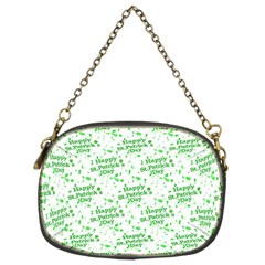 Saint Patrick Motif Pattern Chain Purses (two Sides)  by dflcprints