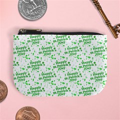 Saint Patrick Motif Pattern Mini Coin Purses by dflcprints