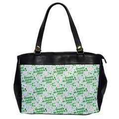 Saint Patrick Motif Pattern Office Handbags