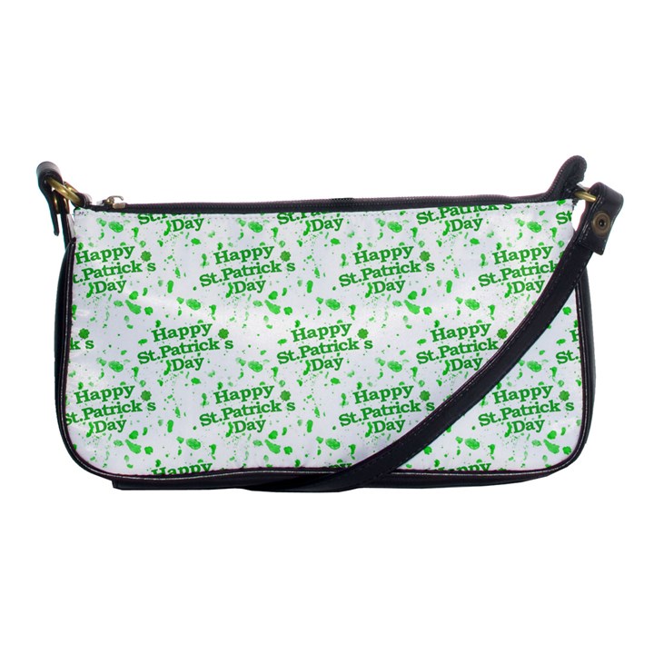 Saint Patrick Motif Pattern Shoulder Clutch Bags