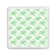 Saint Patrick Motif Pattern Memory Card Reader (square)  by dflcprints