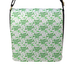 Saint Patrick Motif Pattern Flap Messenger Bag (l)  by dflcprints