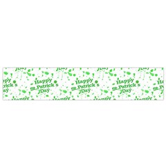 Saint Patrick Motif Pattern Flano Scarf (small)