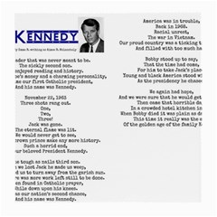 Kennedy Poem Medium Glasses Cloth (2-side)