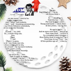 Kennedy Poem Round Filigree Ornament (two Sides)