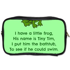 Little Frog Poem Toiletries Bags 2-side by athenastemple