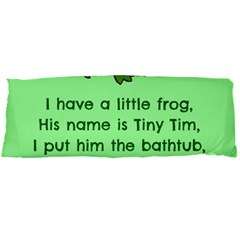 Little Frog Poem Body Pillow Case Dakimakura (two Sides) by athenastemple