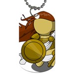 Athena Dog Tag (Two Sides) Front