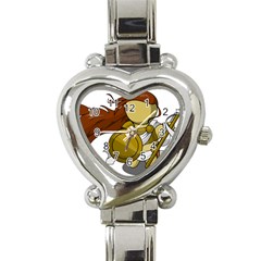 Athena Heart Italian Charm Watch by athenastemple