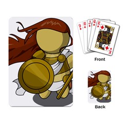 Athena Playing Card