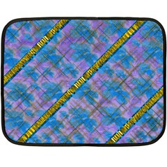 A  Golden Starry Gift I Have Double Sided Fleece Blanket (mini)  by pepitasart