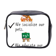 Homeschoolers Socialize Mini Toiletries Bag 2-side by athenastemple