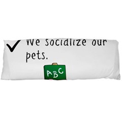 Homeschoolers Socialize Body Pillow Case (dakimakura)