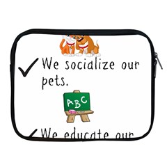 Homeschoolers Socialize Apple Ipad 2/3/4 Zipper Cases by athenastemple