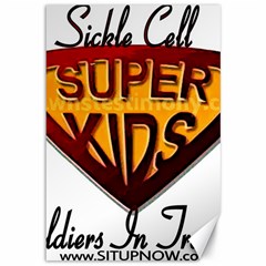 Sickle Super Kids  Canvas 12  X 18  