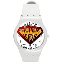 Sickle Super Kids  Round Plastic Sport Watch (m) by shawnstestimony