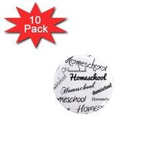 Homeschool 1  Mini Magnet (10 Pack)  by athenastemple