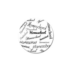 Homeschool Golf Ball Marker (4 Pack) by athenastemple