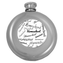 Homeschool Round Hip Flask (5 Oz) by athenastemple