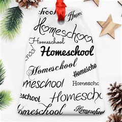 Homeschool Ornament (bell)