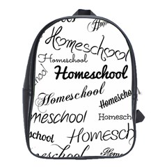 Homeschool School Bags (xl) 