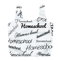 Homeschool Full Print Recycle Bags (l)  by athenastemple