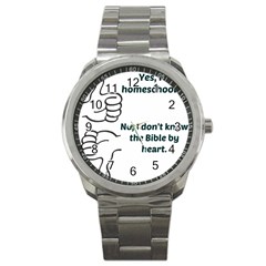 Bible No Sport Metal Watch