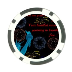 Huddledmasses Poker Chip Card Guard by athenastemple