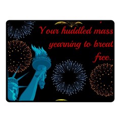 Huddledmasses Fleece Blanket (small) by athenastemple