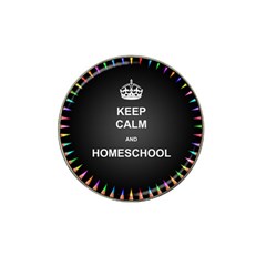 Keepcalmhomeschool Hat Clip Ball Marker by athenastemple