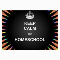 Keepcalmhomeschool Large Glasses Cloth by athenastemple