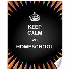 Keepcalmhomeschool Canvas 11  X 14  