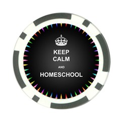 Keepcalmhomeschool Poker Chip Card Guard (10 Pack)