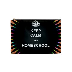 Keepcalmhomeschool Cosmetic Bag (medium) 