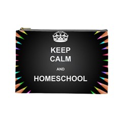 Keepcalmhomeschool Cosmetic Bag (large) 