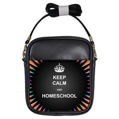 Keepcalmhomeschool Girls Sling Bags by athenastemple