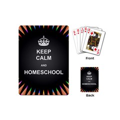 Keepcalmhomeschool Playing Cards (mini) 