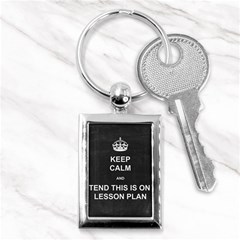 Lessonplan Key Chains (rectangle)  by athenastemple