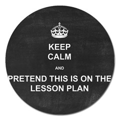 Lessonplan Magnet 5  (round) by athenastemple