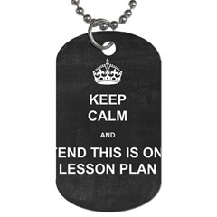 Lessonplan Dog Tag (two Sides) by athenastemple