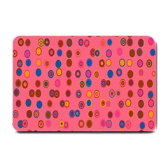 Circles Abstract Circle Colors Small Doormat  by Nexatart