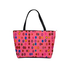 Circles Abstract Circle Colors Shoulder Handbags