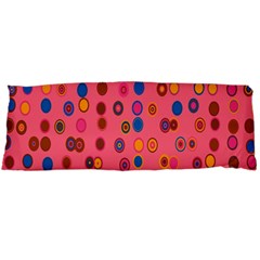 Circles Abstract Circle Colors Body Pillow Case (dakimakura)