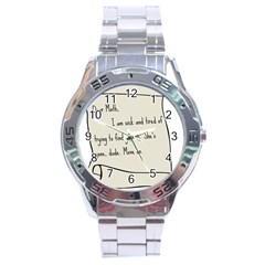 Mathx Stainless Steel Analogue Watch by athenastemple