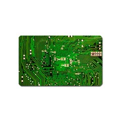 Circuit Board Magnet (name Card) by Nexatart