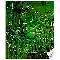 Circuit Board Canvas 8  X 10 