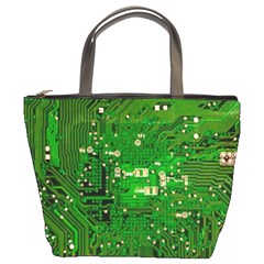 Circuit Board Bucket Bags by Nexatart