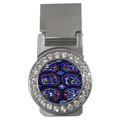 Church Window Canterbury Money Clips (cz)  by Nexatart